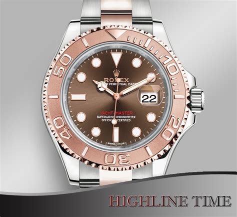 rose gold Rolex yachtmaster 40mm